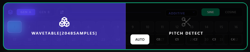 Wavetable Import Mode